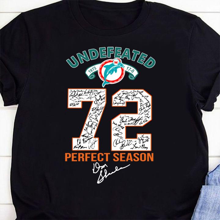 No.72 Undefeated Dolphins t-shirt 28 Gameofthronesteeshirt News