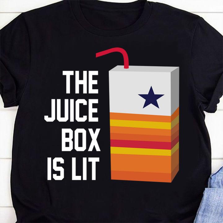 Premium The juice box is lit Houston Astros t-shirt 24 Gameofthronesteeshirt News