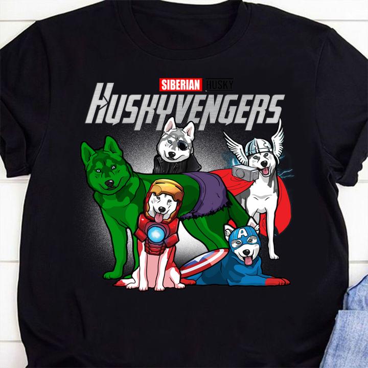 Siberian Husky Huskyvengers Marvel Avengers Endgame t-shirt 25 Gameofthronesteeshirt News