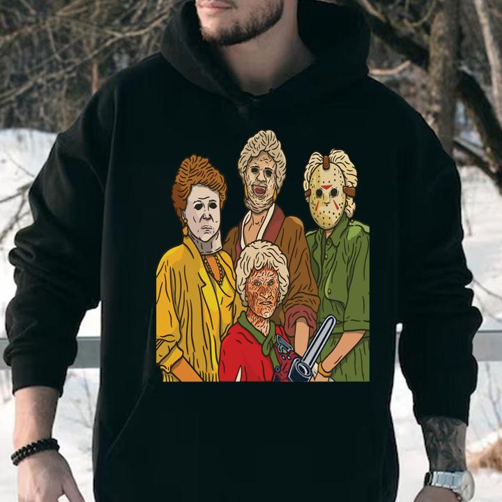 The Golden Girls Horror Characters Halloween t-shirt