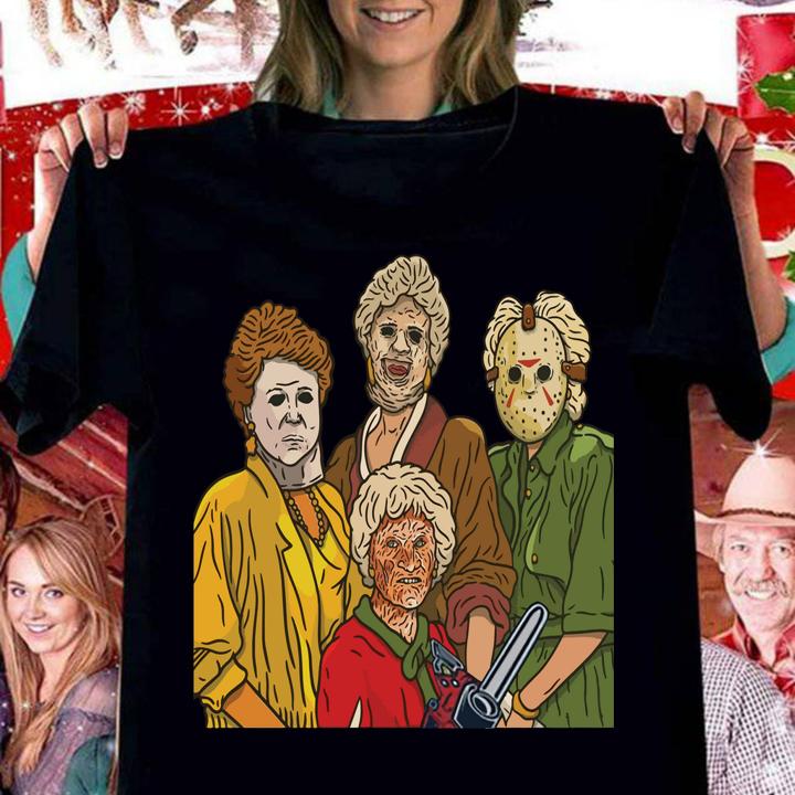 The Golden Girls Horror Characters Halloween t-shirt