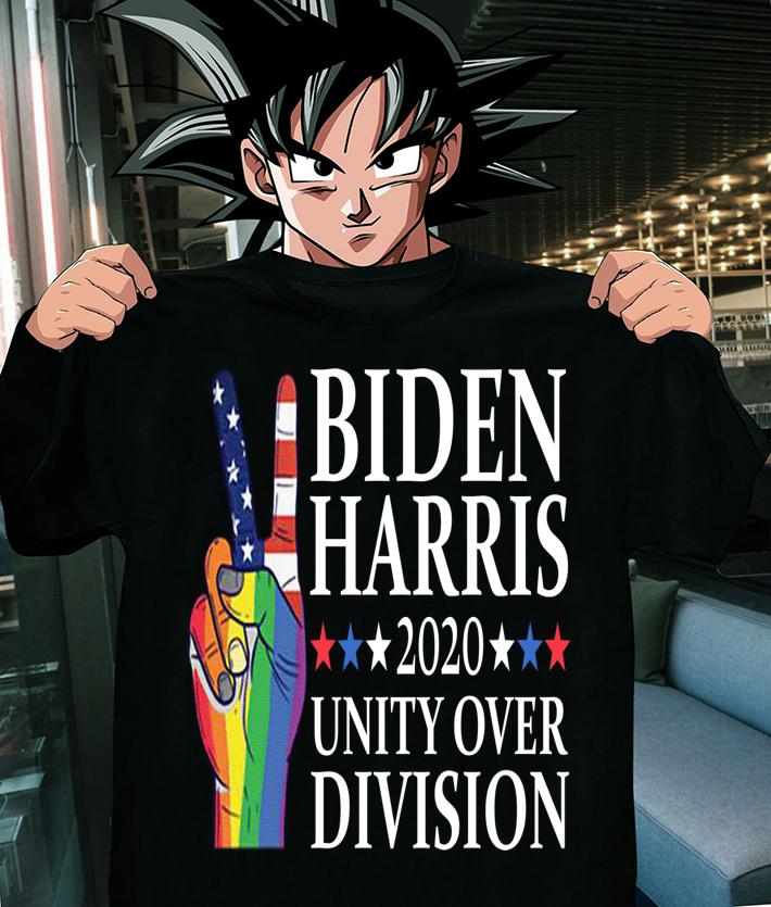 Biden Harris 2020 Unity Over Division American Flag Lgbt t-shirt