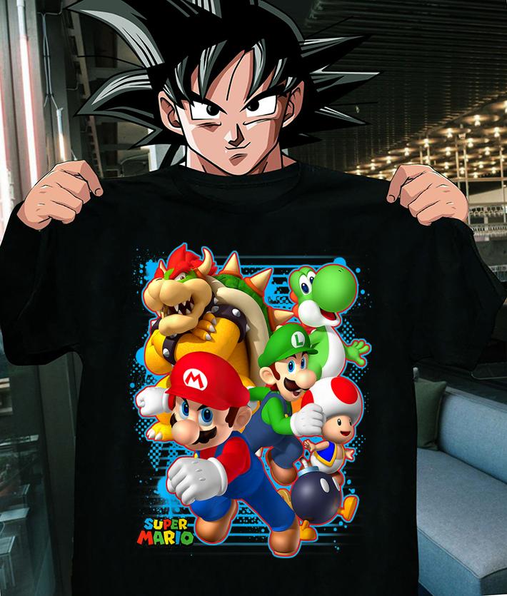 Nintendo Super Mario Luigi Bowser Spray t-shirt