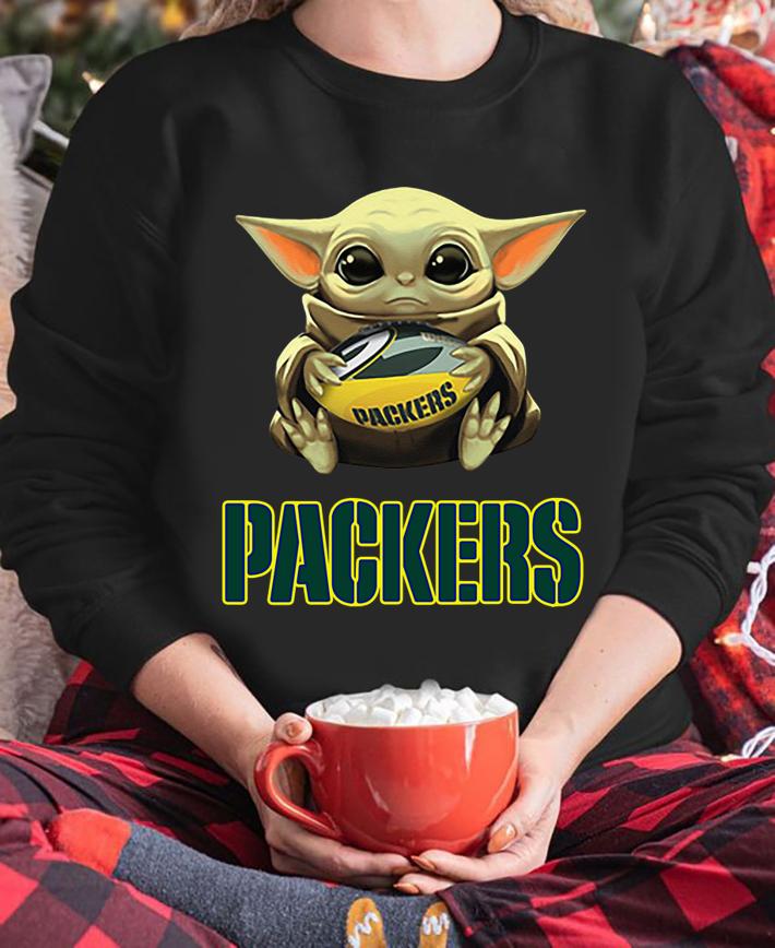 Football Baby Yoda And Green Bay Packers t-shirt sweatshirt
