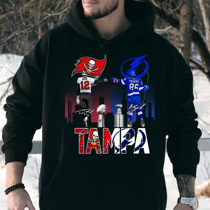 Tampay City Champions Tampa Bay Buccaneers Tampa Bay Lightning shirt t-shirt