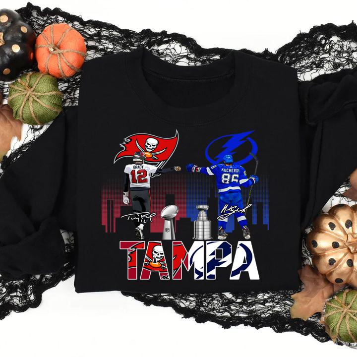 Tampay City Champions Tampa Bay Buccaneers Tampa Bay Lightning shirt t-shirt