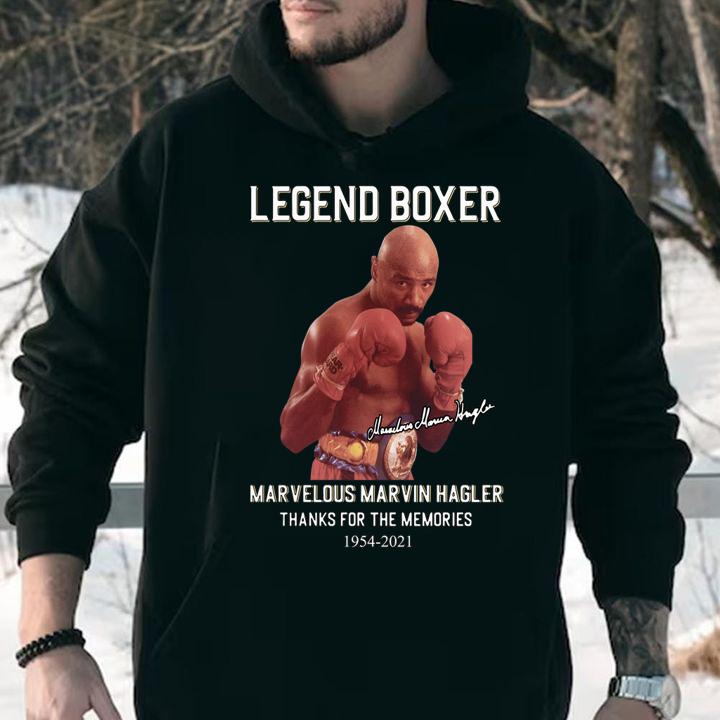 Marvelous Marvin Hagler 67 Years 1954 2021 t-shirt