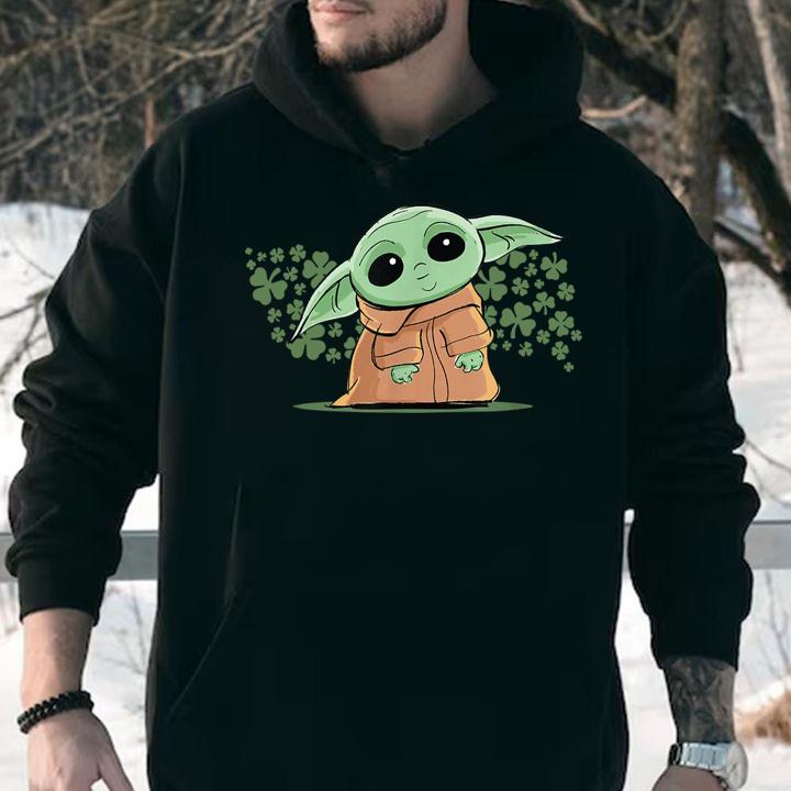 Star Wars The Mandalorian The Child Green St. Patrick's Day t-shirt