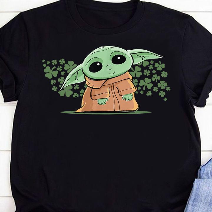 Star Wars The Mandalorian The Child Green St. Patrick's Day t-shirt