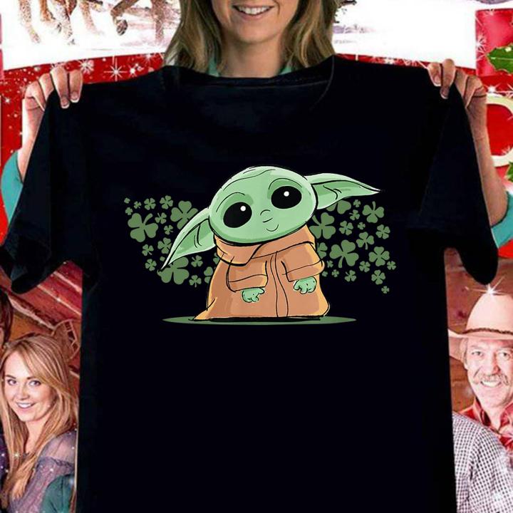 Star Wars The Mandalorian The Child Green St. Patrick's Day t-shirt