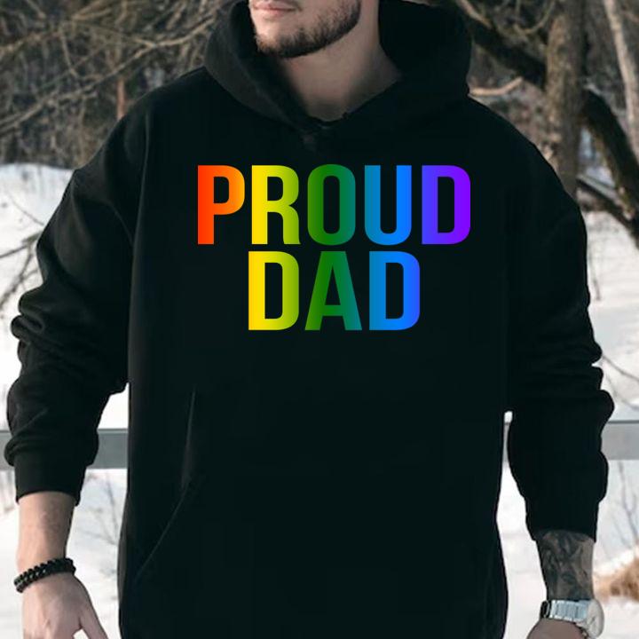 LGBT Pride Proud Dad t-shirt