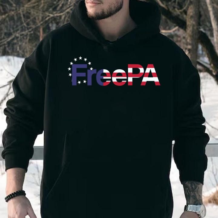 Free Pa American Flag t-shirt