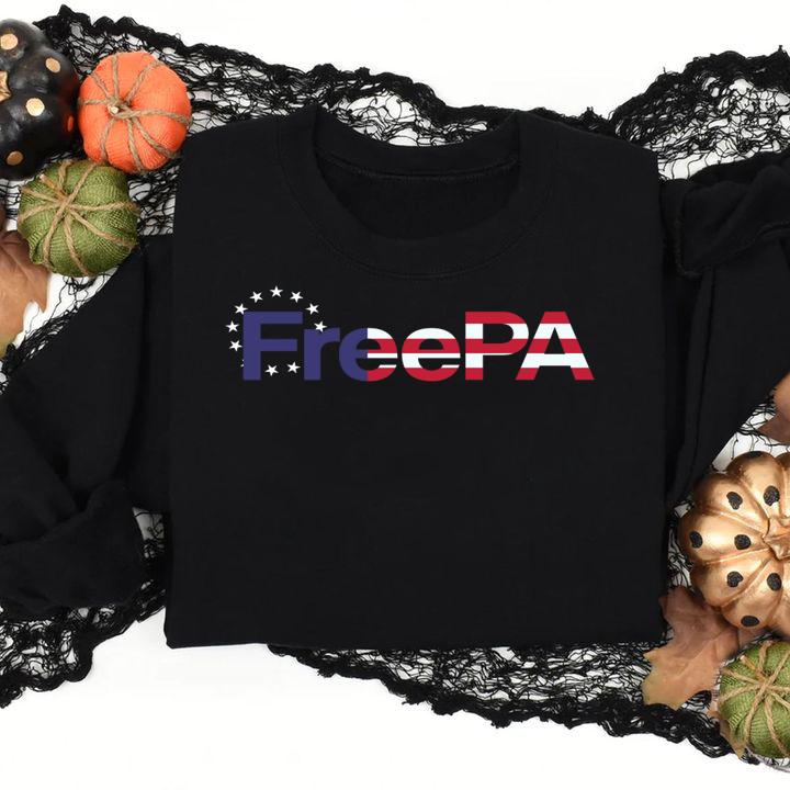 Free Pa American Flag t-shirt