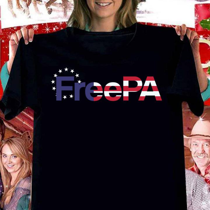 Free Pa American Flag t-shirt