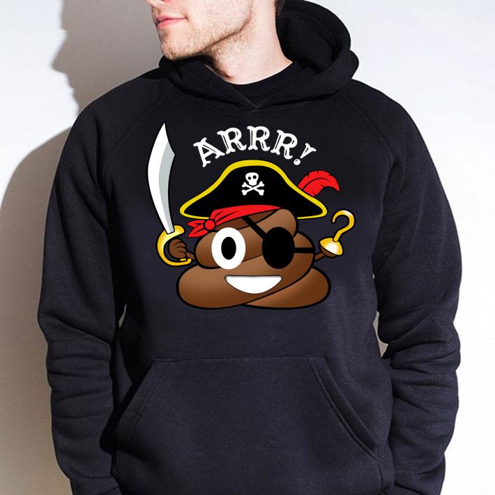 Awesome Pirate Poop Emoji Funny Halloween Costume t-shirt
