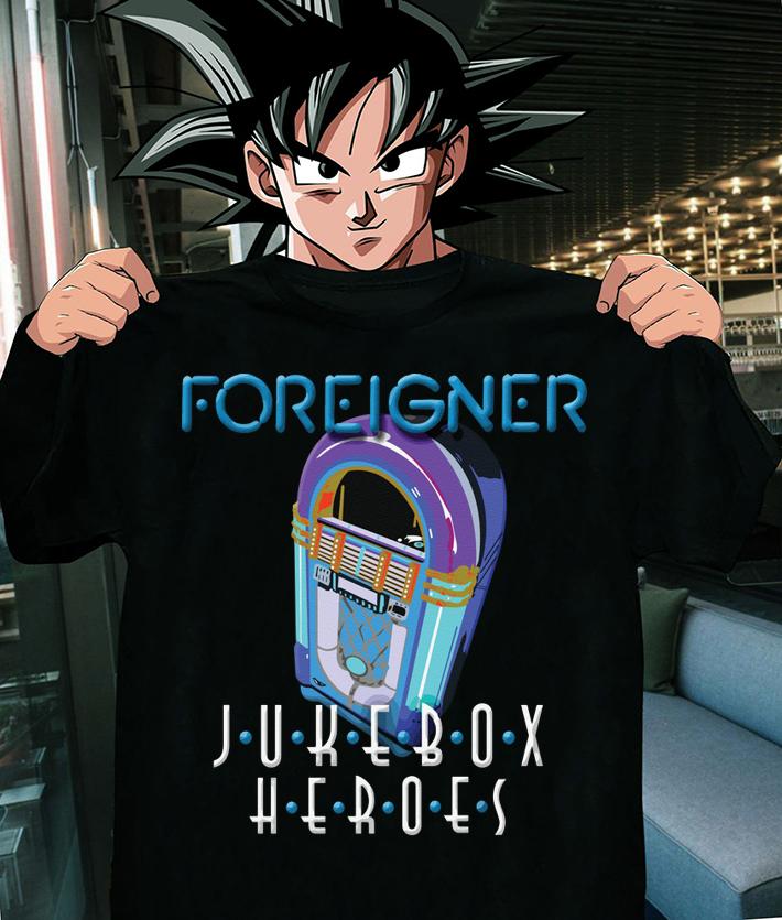 Foreigner Juke Box Heroes t-shirt shirt