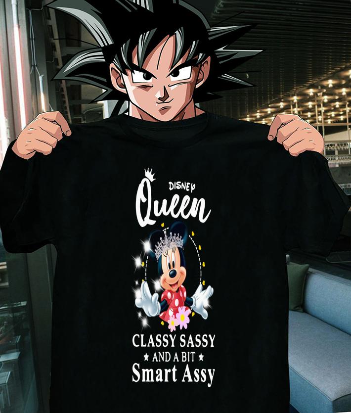 Minnie Mouse Disney Queen Classy Sassy And A Bit Smart Assy t-shirt shirt