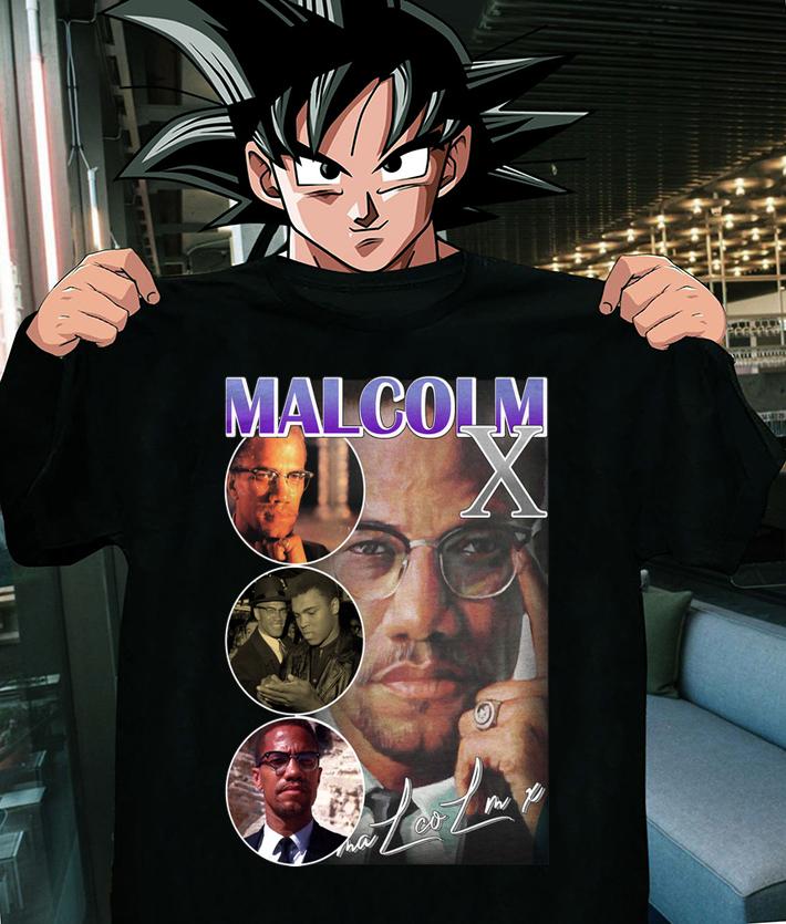 Malcolm X Bootleg Rap Civil Rights Vintage Style t-shirt