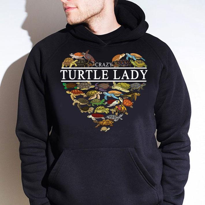 Crazy Turtle lady Turtle Aholic t-shirt