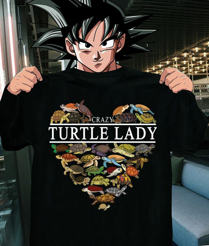 Crazy Turtle lady Turtle Aholic t-shirt