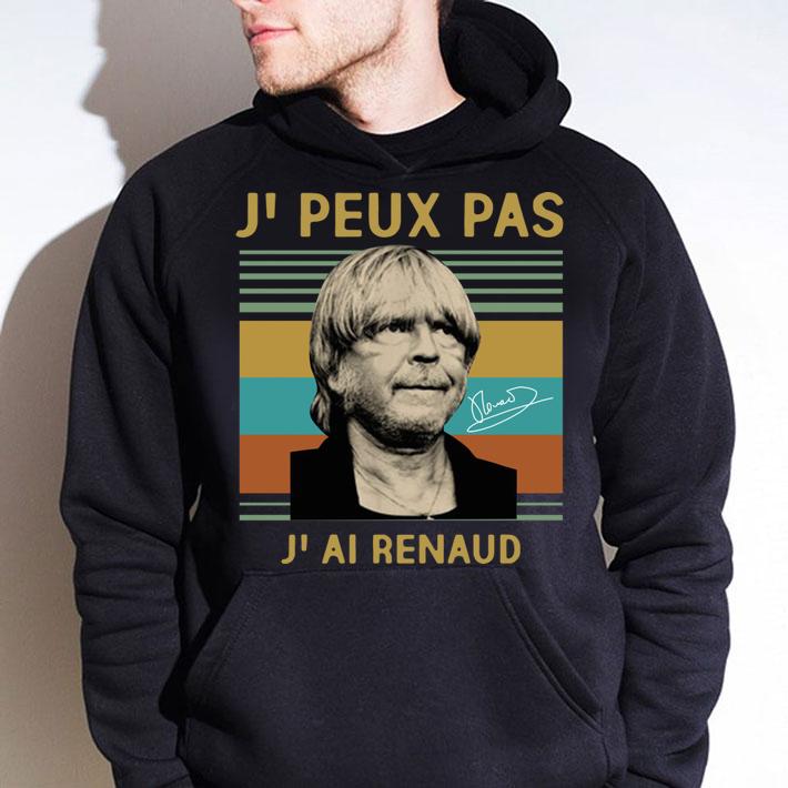 Vintage Rick Wakeman J'peux Pas J'ai Renaud Signature t-shirt