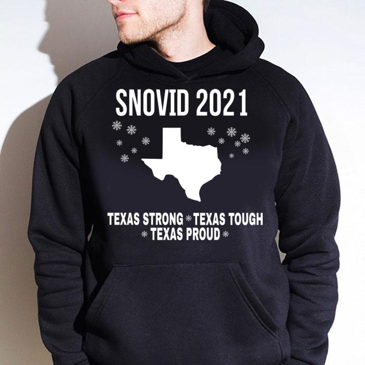 2021 Snovid Survivor Texas Strong Texas Tough Texas Proud t-shirt