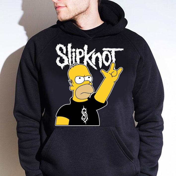 The Simpsons Mashup Slipknot Homer Simpson t-shirt