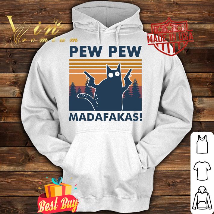 Cat Pew Pew Madafakas Vintage t-shirt