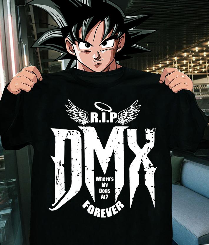 DMX R.I.P where's my dogs at forever t-shirt