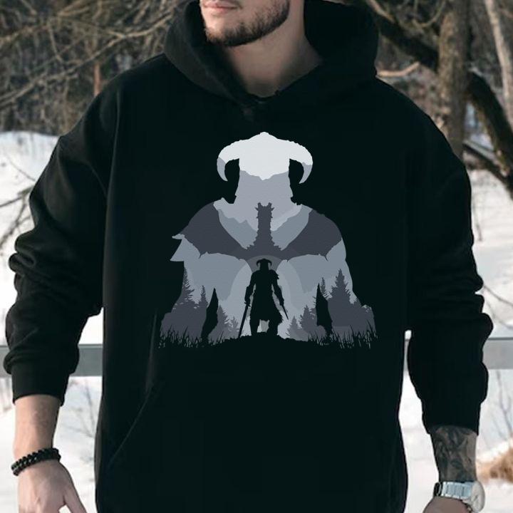 The Elder Scrolls V Skyrim Dragonborn t-shirt
