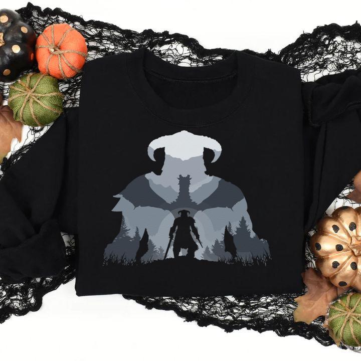 The Elder Scrolls V Skyrim Dragonborn t-shirt