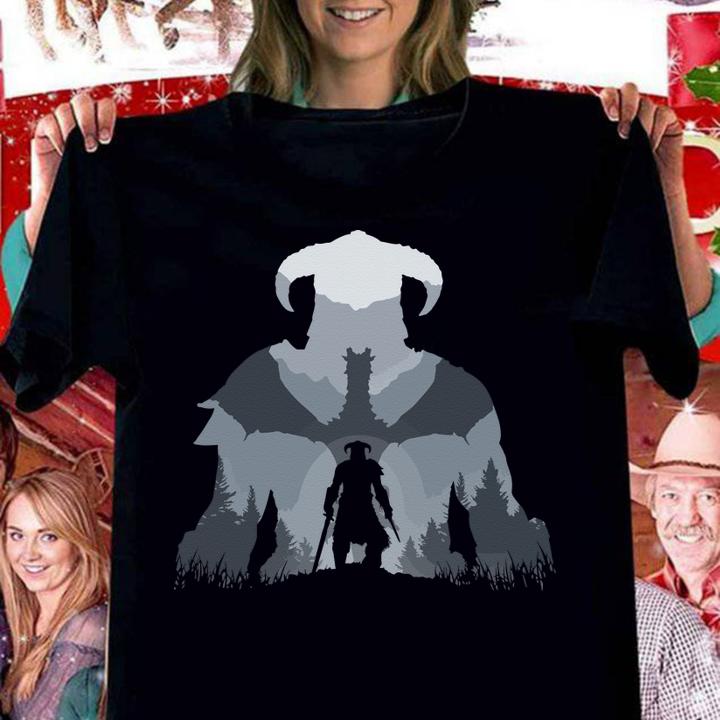 The Elder Scrolls V Skyrim Dragonborn t-shirt