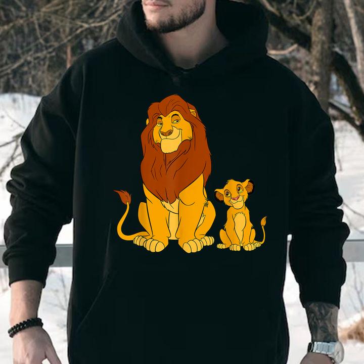 Disney The Lion King Young Simba and Mufasa t-shirt