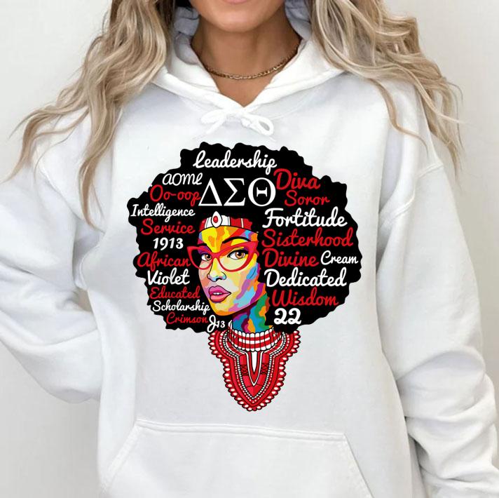 Best price Delta DST Sorority Natural Hair Diva Sigma Theta Paraphernalia t-shirt