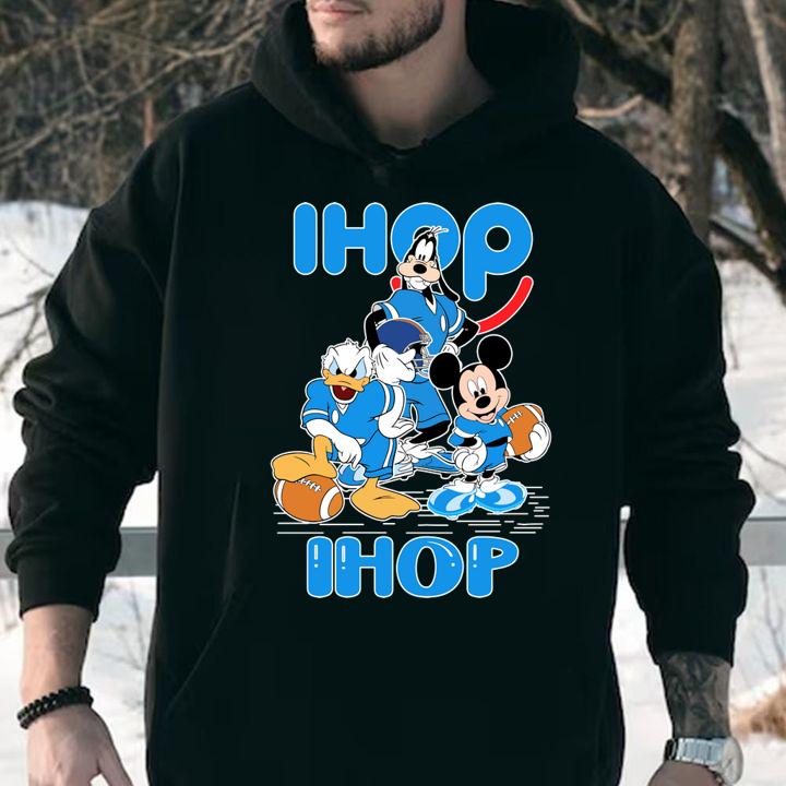 Disney Goofy Donald Duck And Mickey Mouse Football Ihop t-shirt