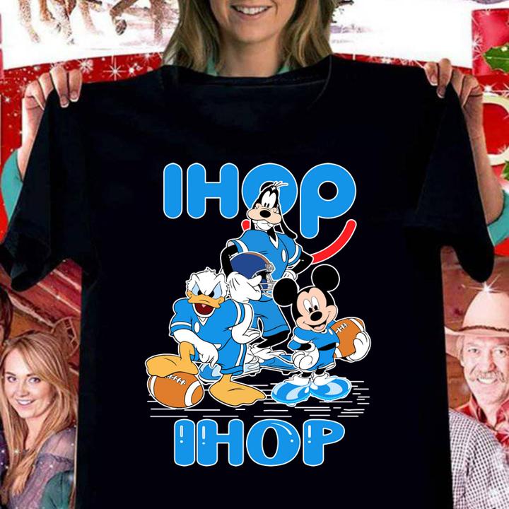 Disney Goofy Donald Duck And Mickey Mouse Football Ihop t-shirt