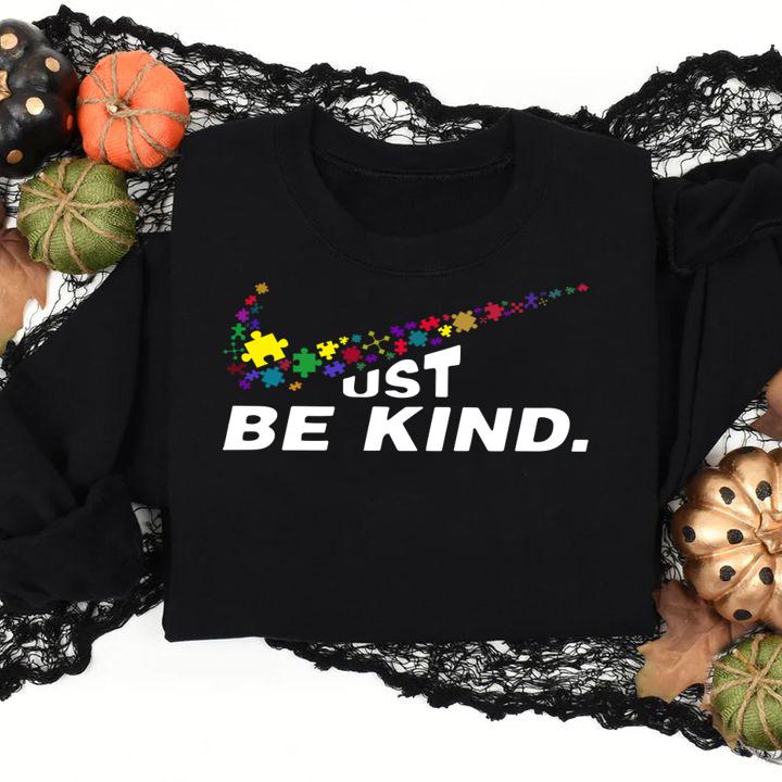 Nike Autism Logo Just Be Kind t-shirt