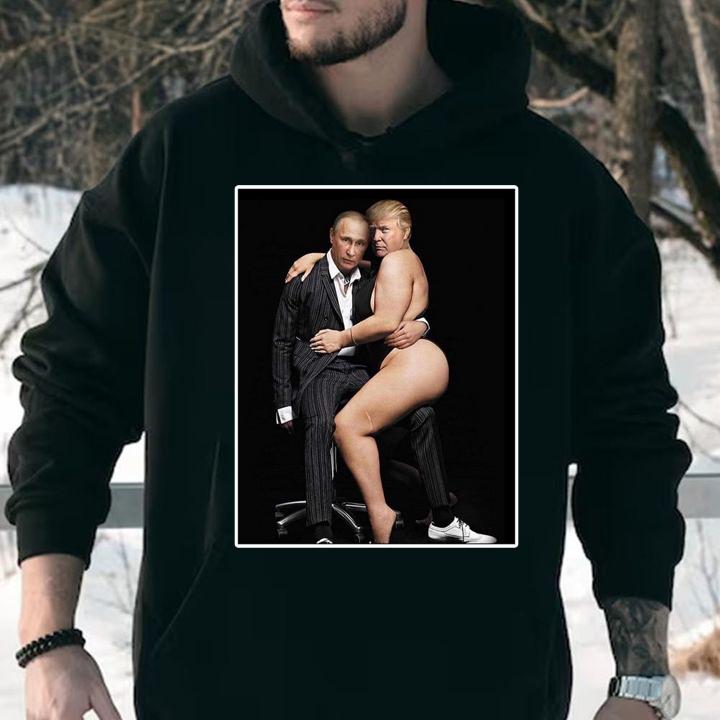 Premium Putin with Sexy Trump on Desk t-shirt