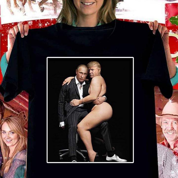 Premium Putin with Sexy Trump on Desk t-shirt