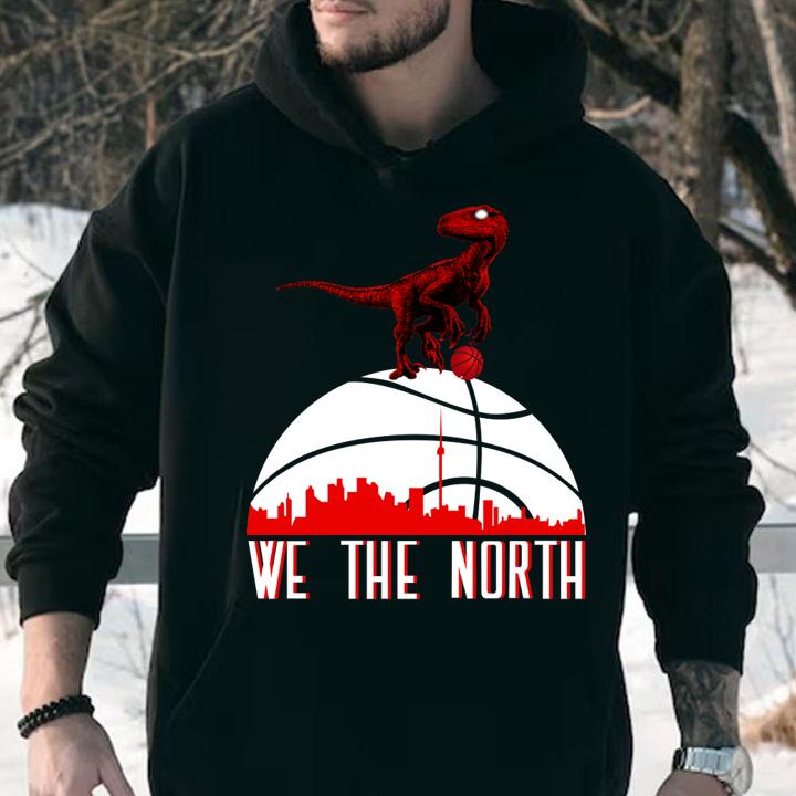 We the north NBA baketball Toronto raptors t-shirt