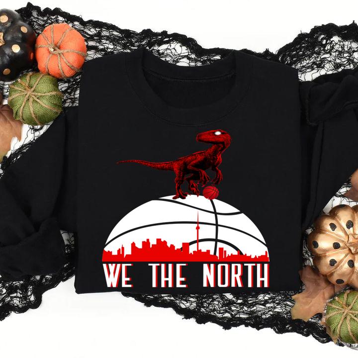 We the north NBA baketball Toronto raptors t-shirt