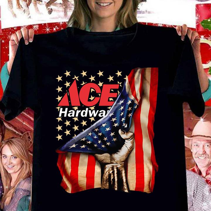 Ace Hardware American Flag 4th Of July t-shirt