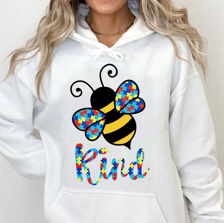 Autism Awareness Bee Gift, Cute Autism Puzzle Bee Kind t-shirt