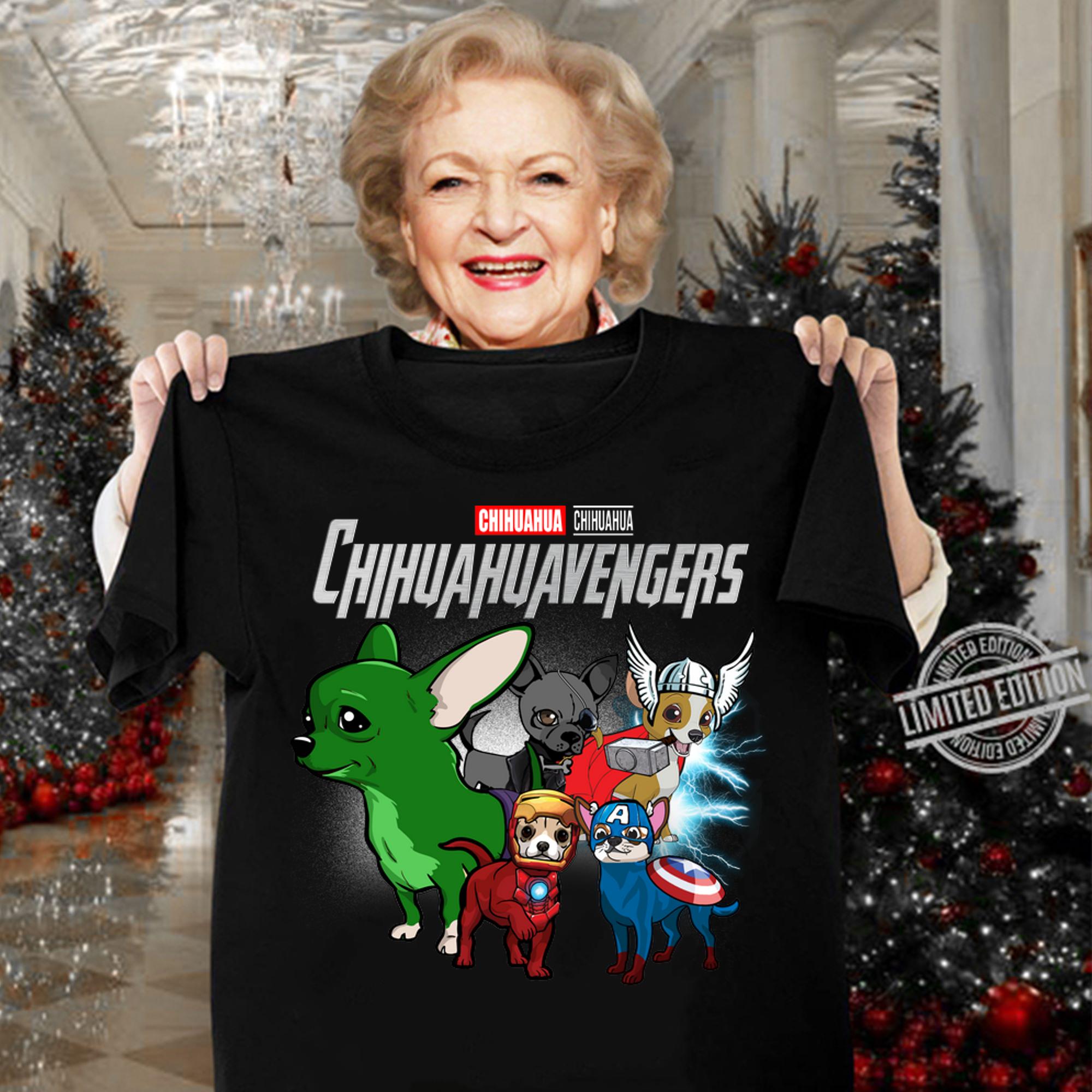 Chihuahua Chihuahuavengers t-shirt woman shirt