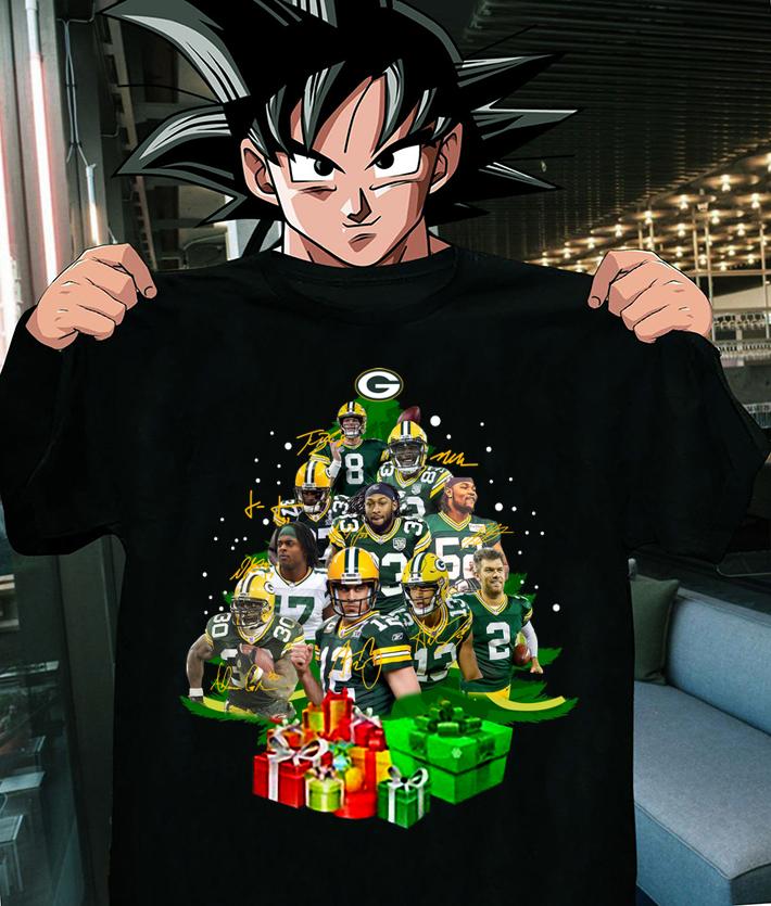 Green Bay Packers Players Christmas Trees t-shirt shirt
