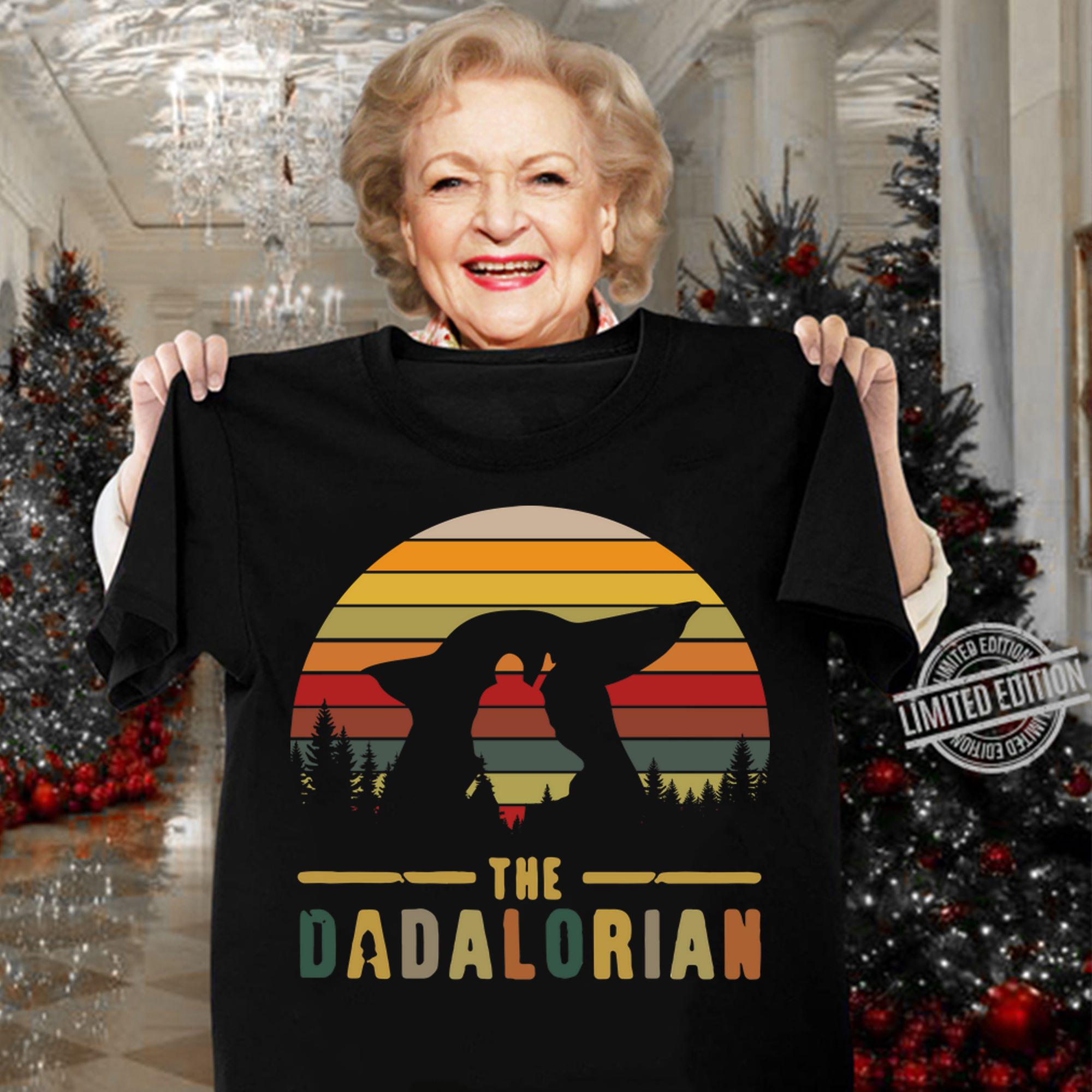 Star Wars The Mandalorian The Dadalorion Vintage Baby Yoda t-shirt 4