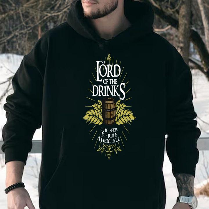 The Lord Of The Drinks One Beer To Rule Them All t-shirt