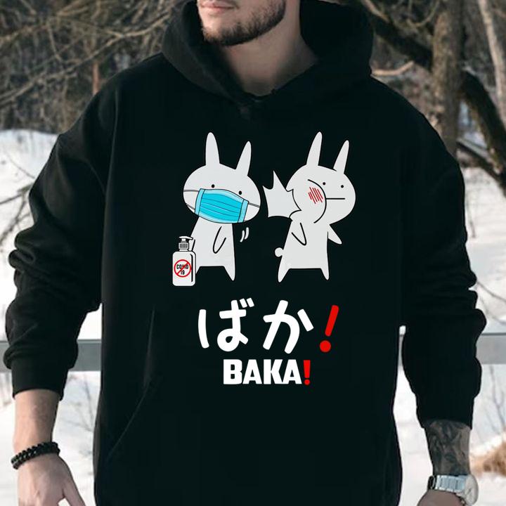Baka Rabbit Slap Mask Covid-19 t-shirt
