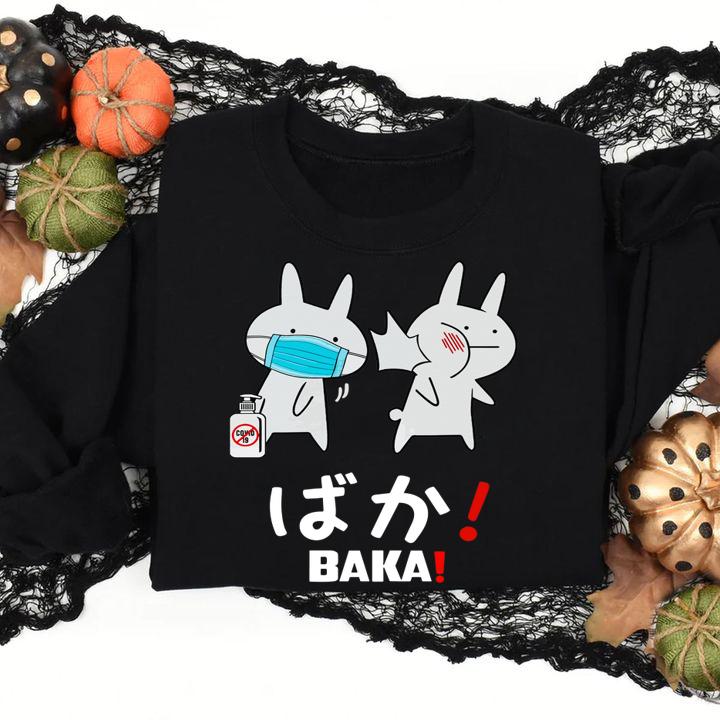 Baka Rabbit Slap Mask Covid-19 t-shirt