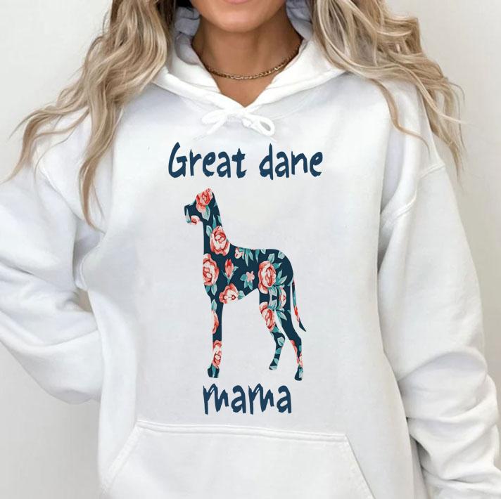 Beautiful Great-dane Pajamas For Women Mom - Mama Grandma Tee t-shirt